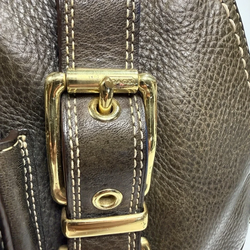 Coach Bag - Hamptons Vintage Miranda Leather Satchel Purse  - No 11085 2007 Y2K
